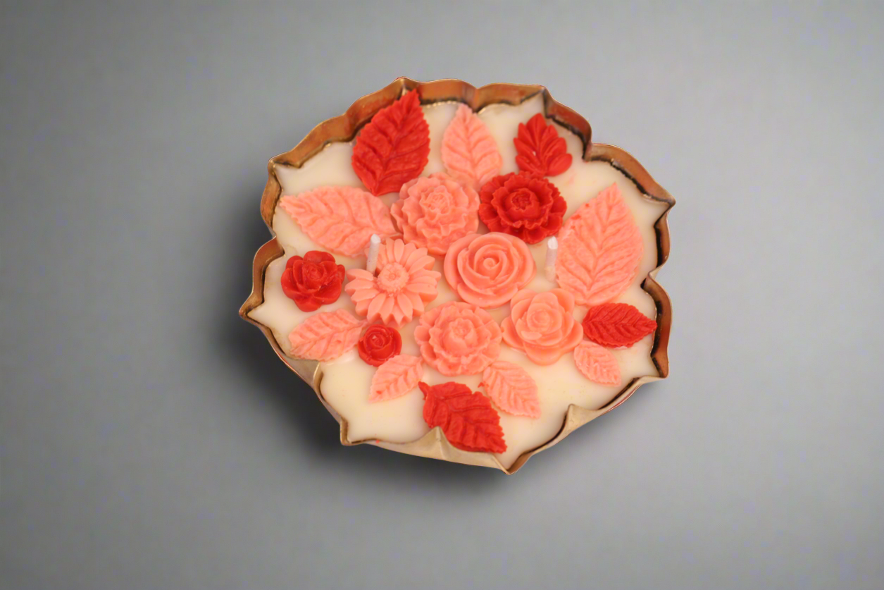 Floral Grace Urli Candle