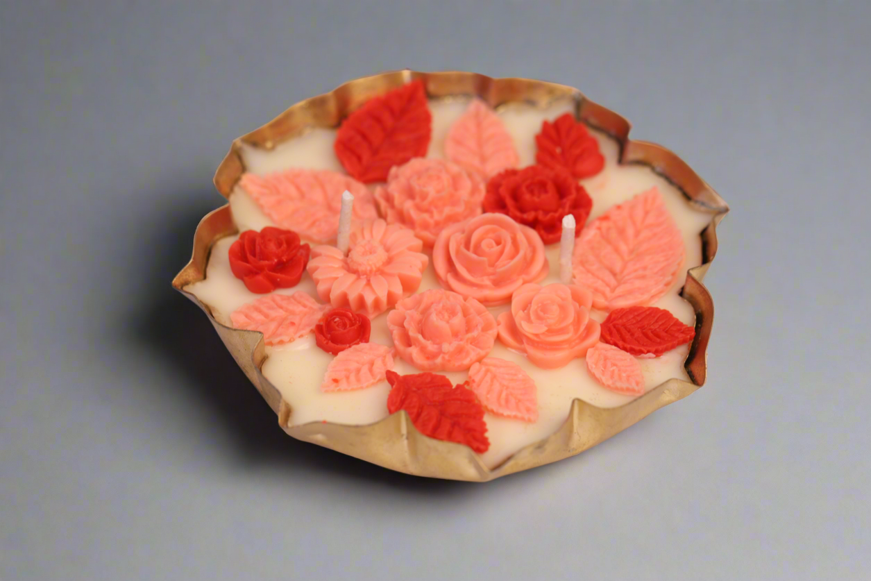 Floral Grace Urli Candle