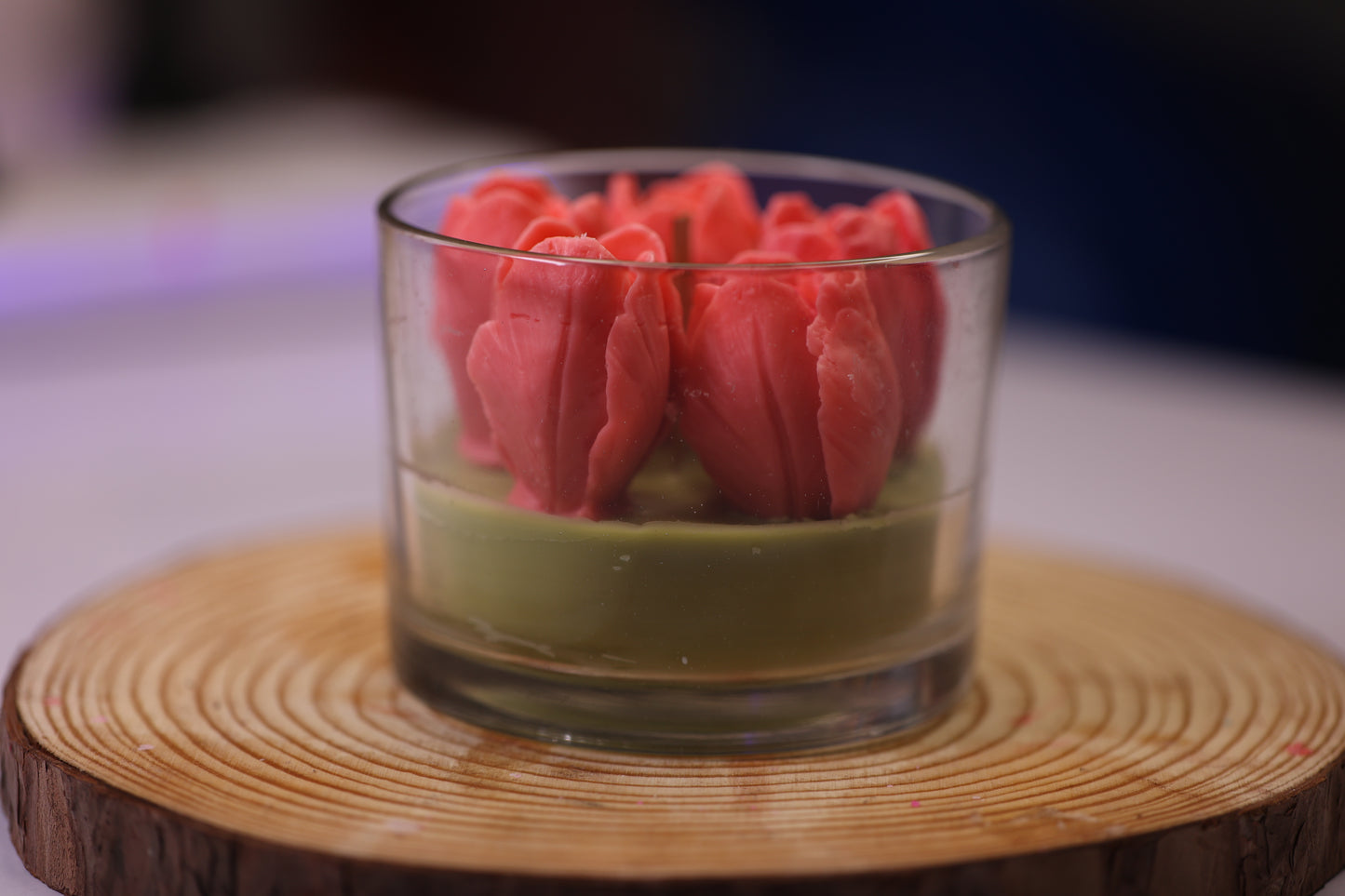 Tulip Jar Candle