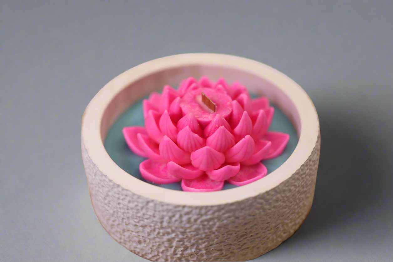 Zen Lotus Candle