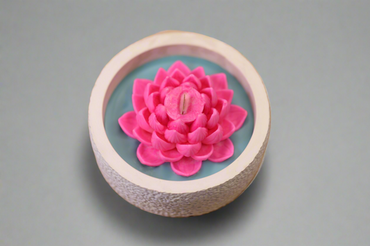 Zen Lotus Candle
