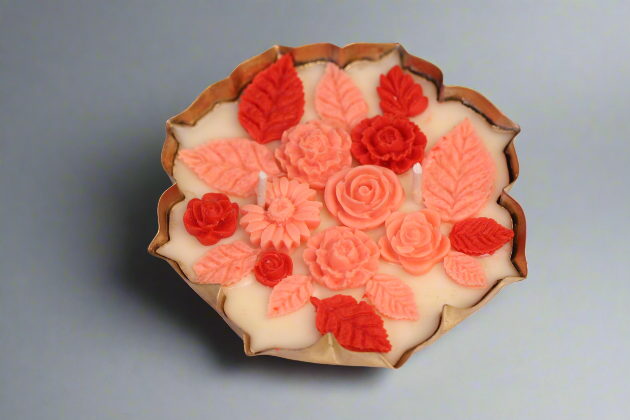 Floral Grace Urli Candle