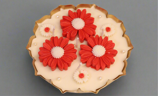 Daisy Charm Urli Candle