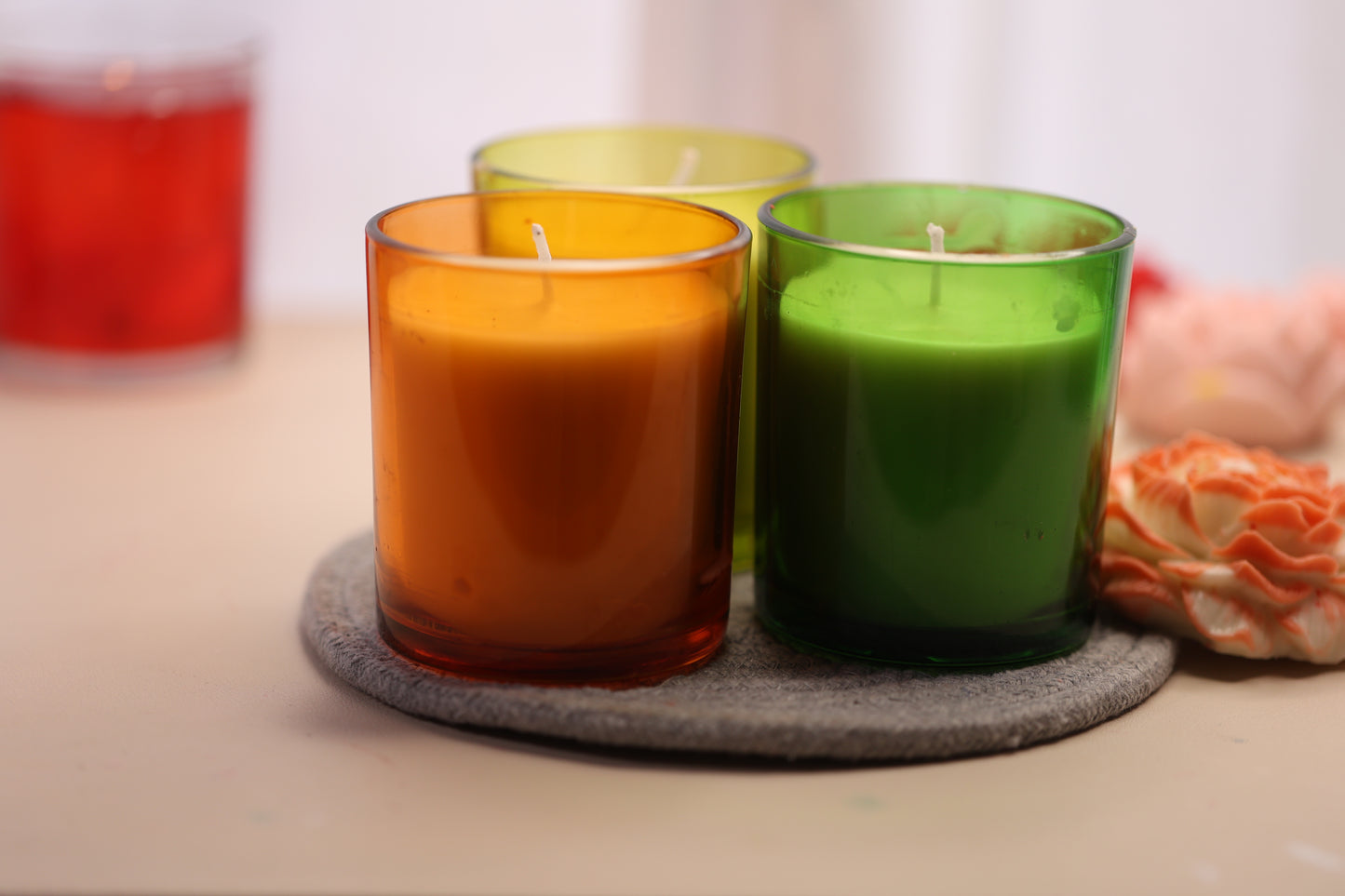 Glass Jar Scented Candle