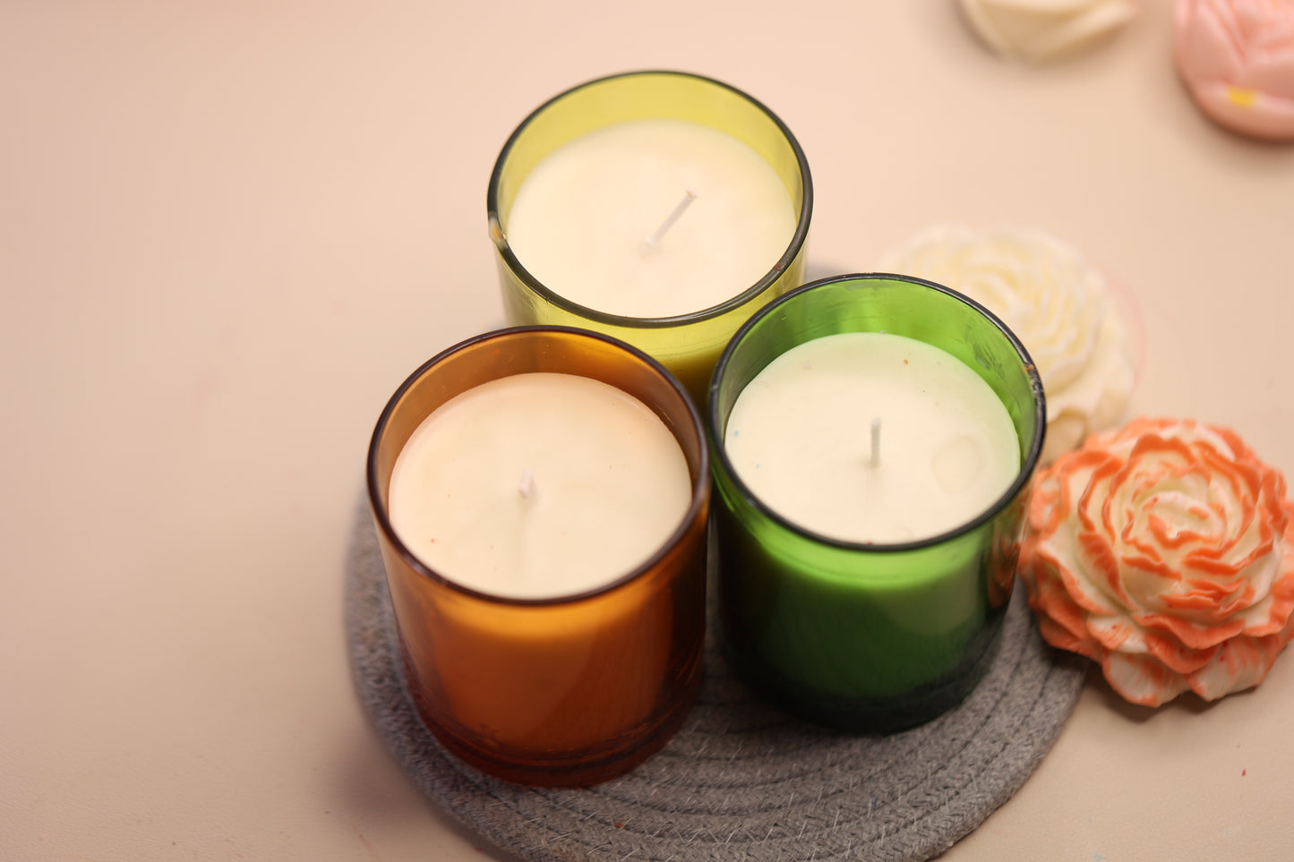 Glass Jar Scented Candle