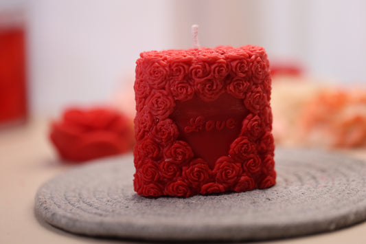 Love Pillar Candle