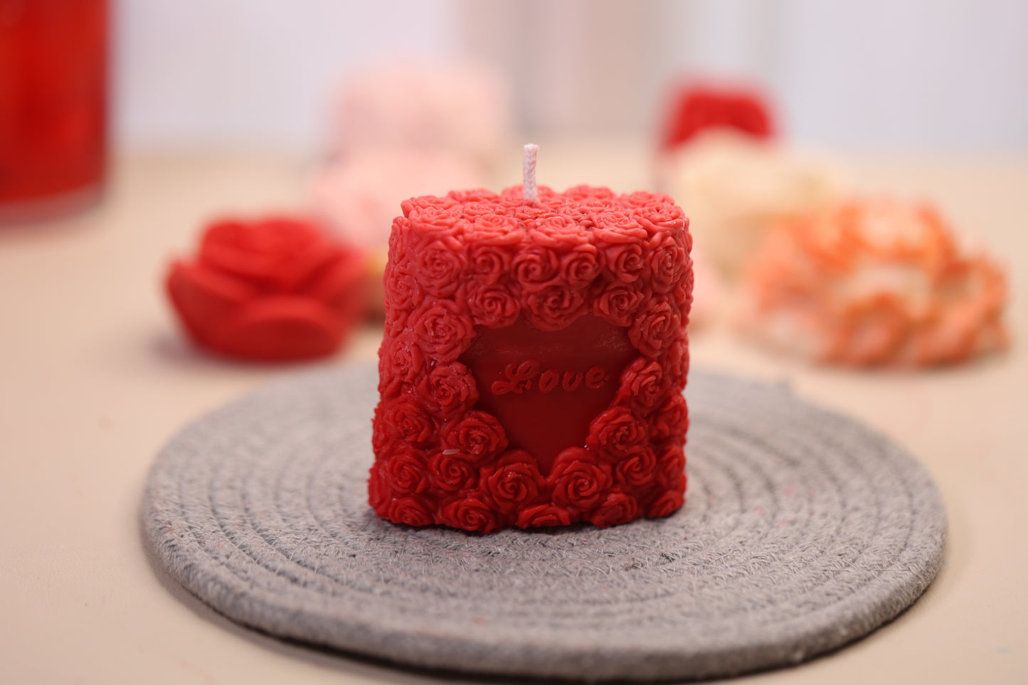 Love Pillar Candle