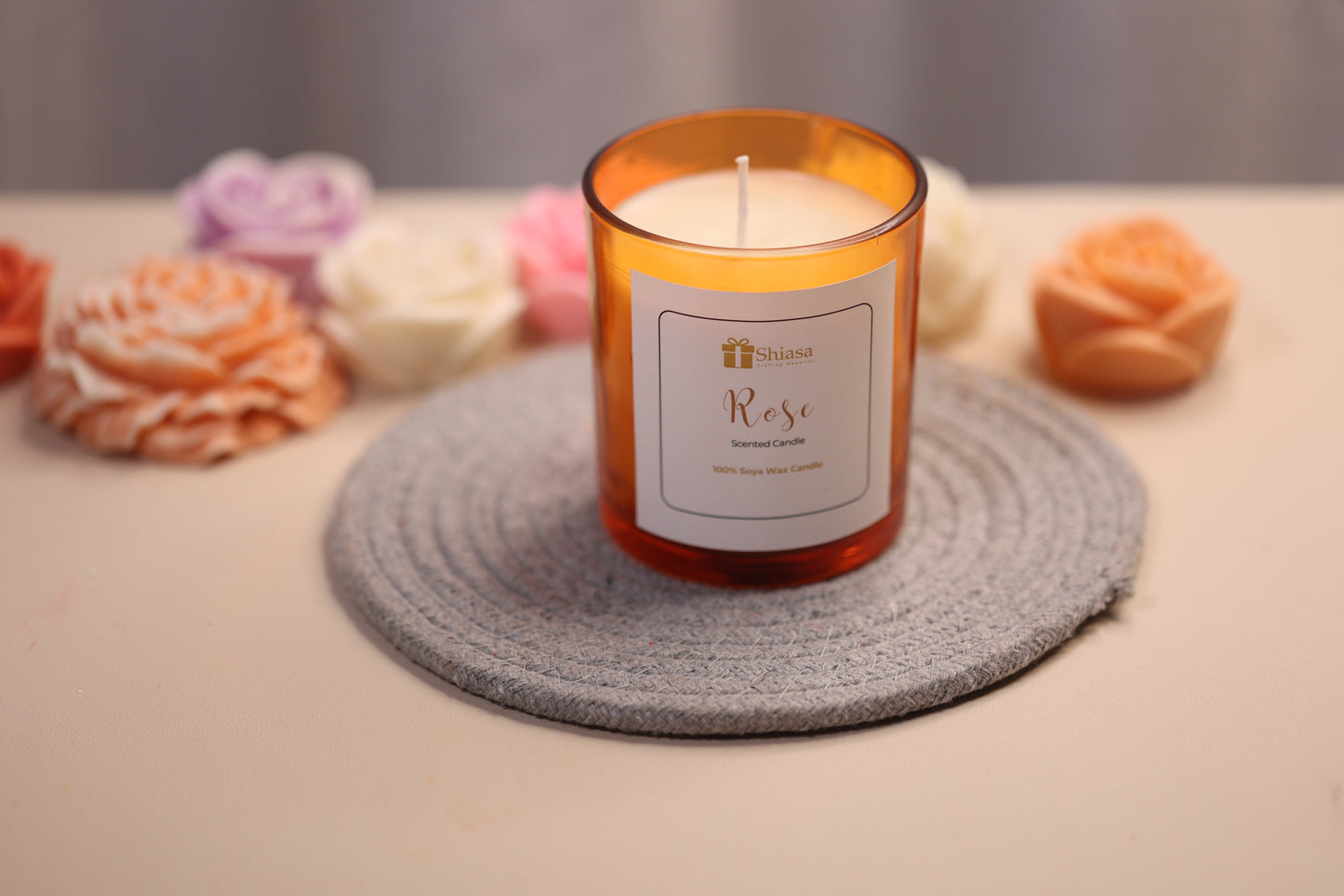 Glass Jar Scented Candle