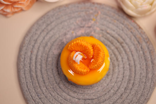 Orange Panna Cotta Candle