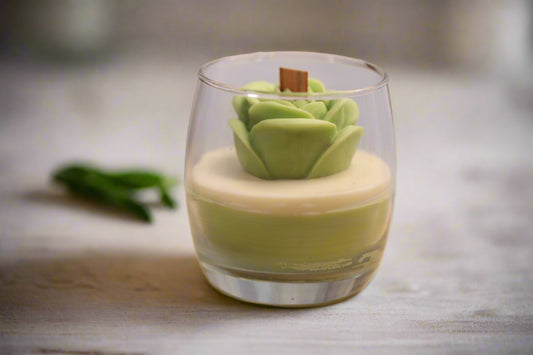 Rose Bloom Scented Candle