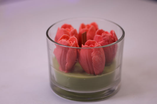 Tulip Jar Candle