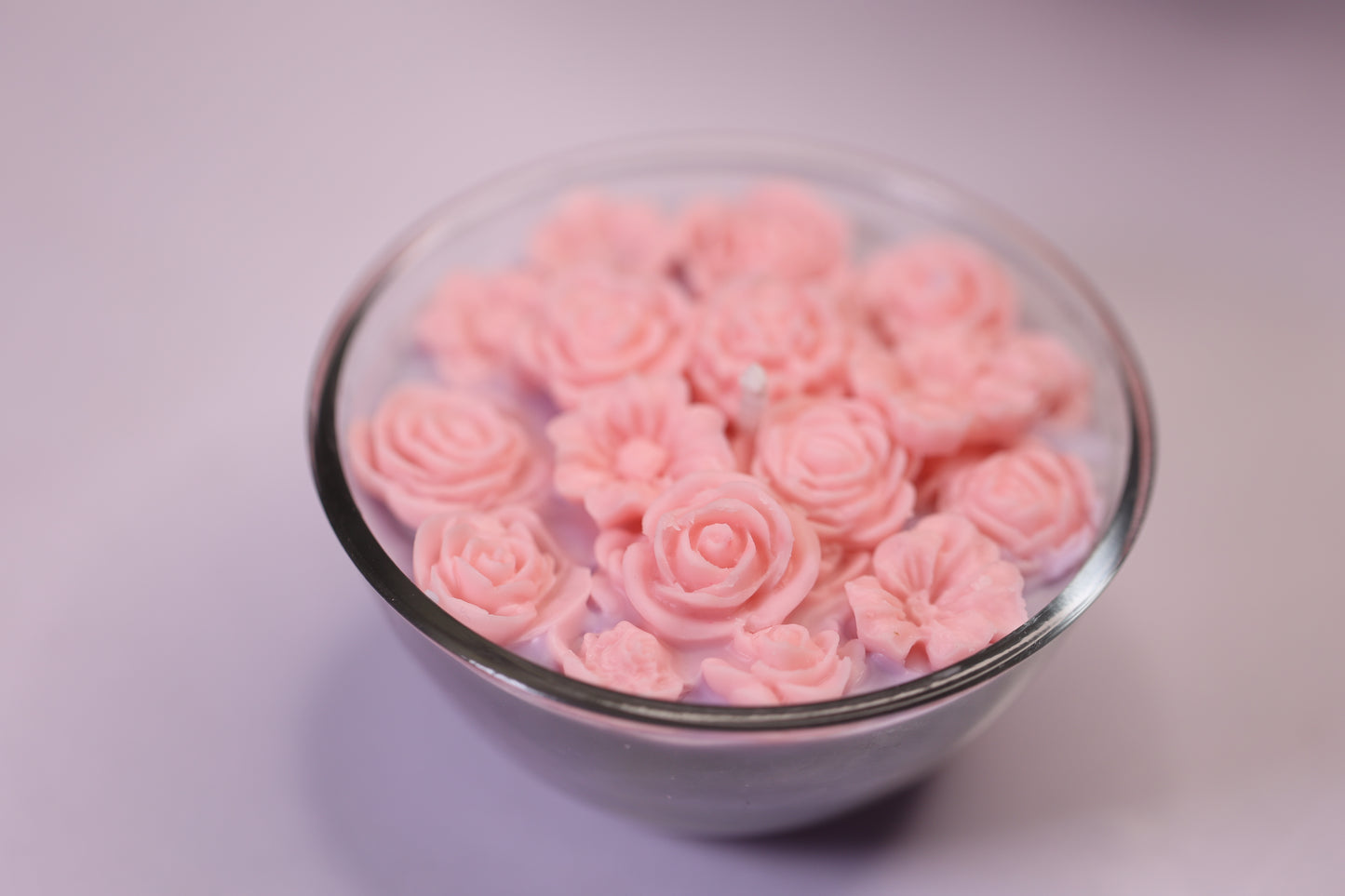 Flower Bowl Candle