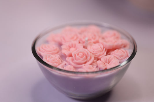 Flower Bowl Candle